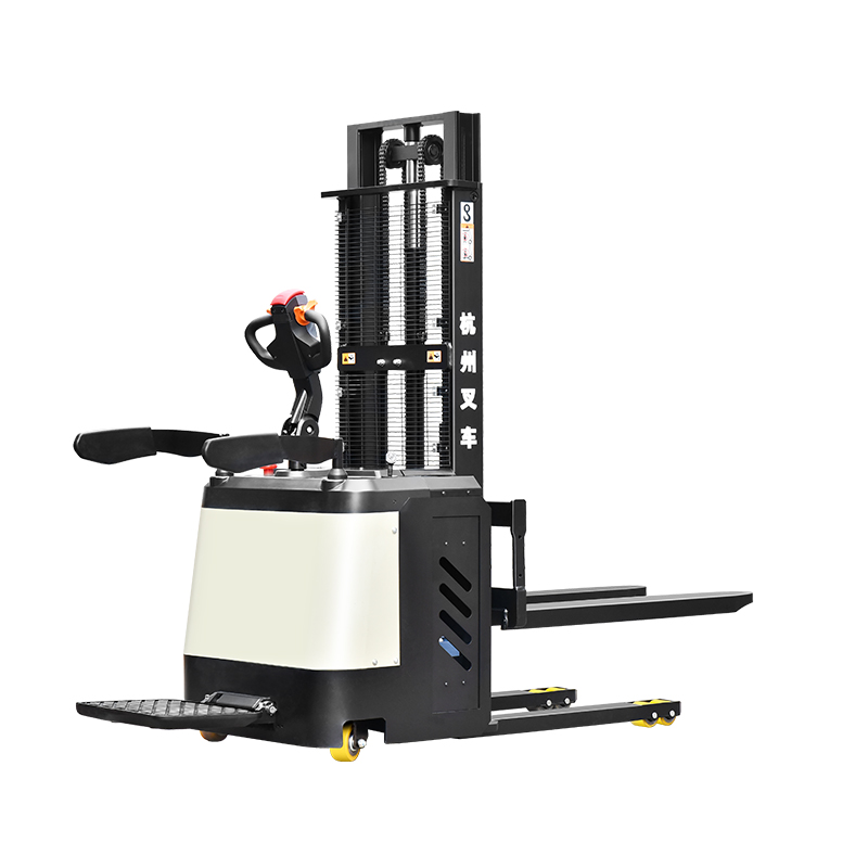 2 Tonnen elektrischer Stand-Paletten-Stapler mit 3 m Hubhöhe